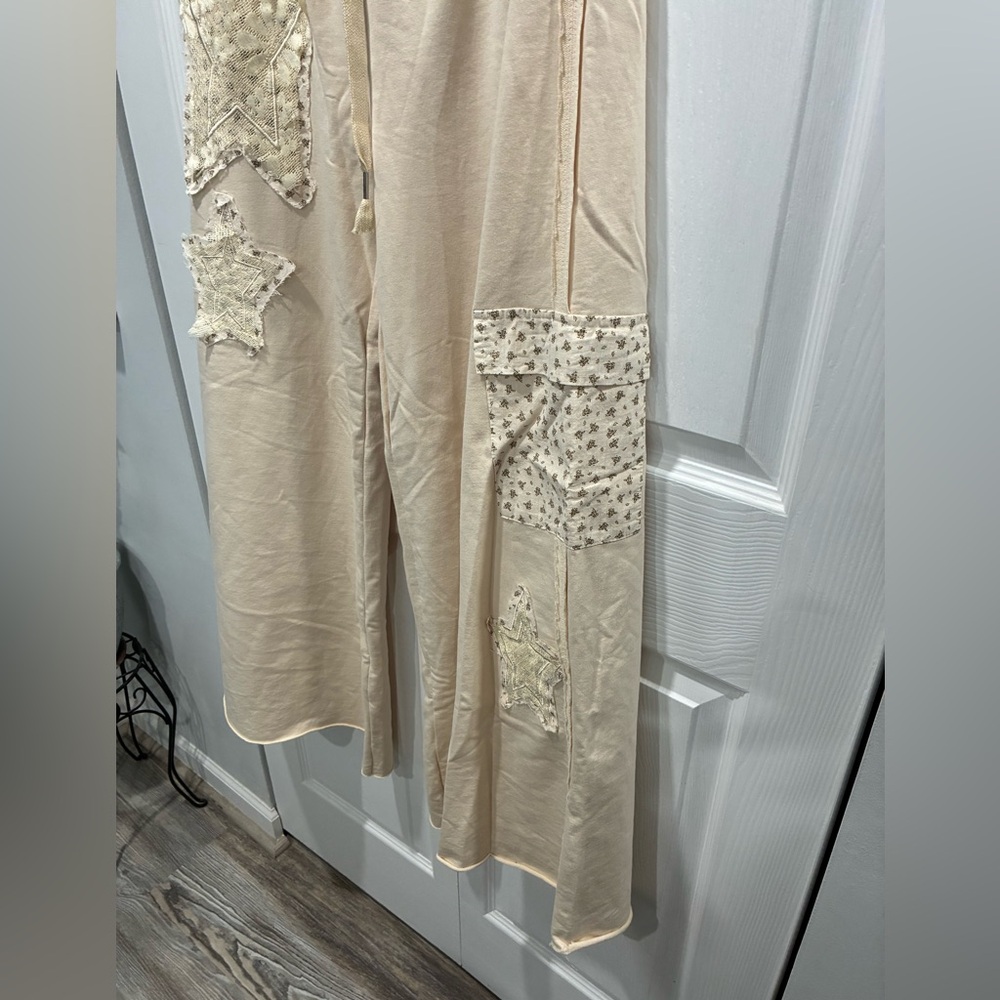 POL Cream Drawstring Pants - Picture 4 of 8